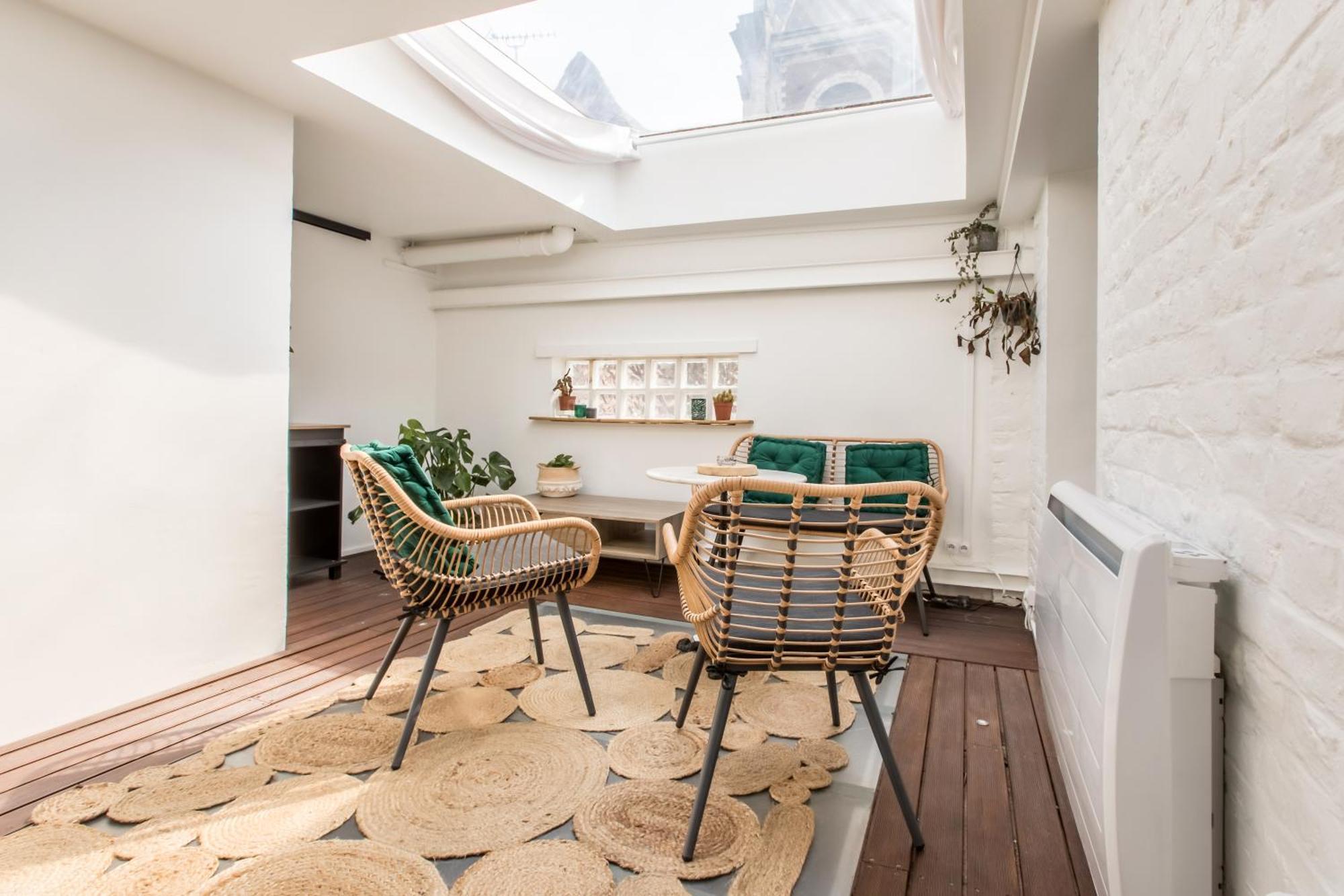 Duplex D'exception Avec Patio Prive - Hyper Centre Apartment Lille