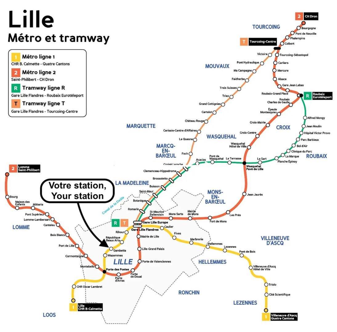 Apartment Proche Metro *