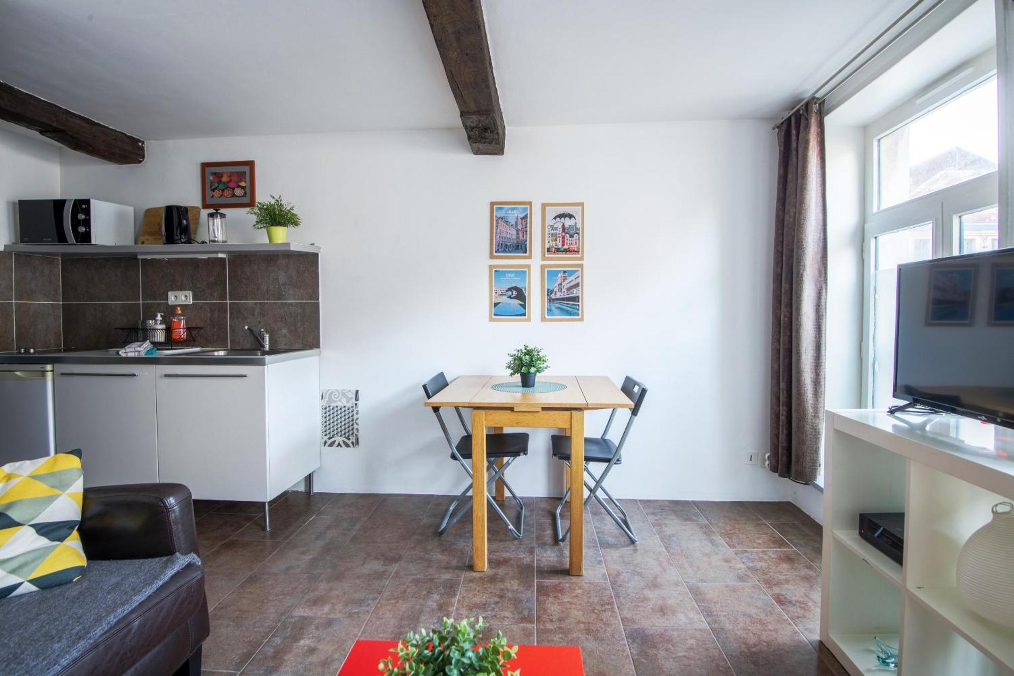 Apartment Royale Vieux 24h24h Access Lille