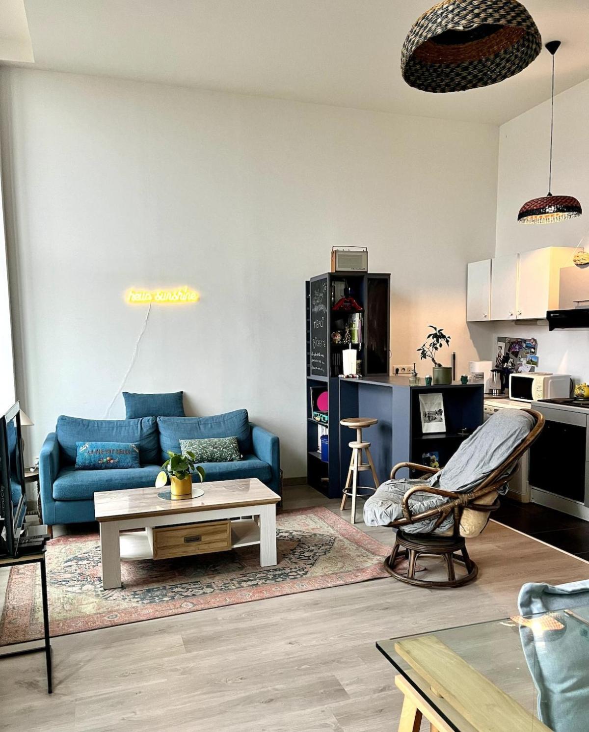 L'atelier Lillois 57m2 4 Pers Balcon - Prox Metro Apartment Lille