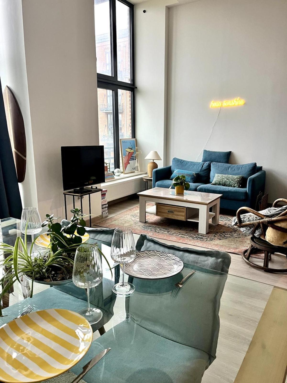 L'atelier Lillois 57m2 4 Pers Balcon - Prox Metro