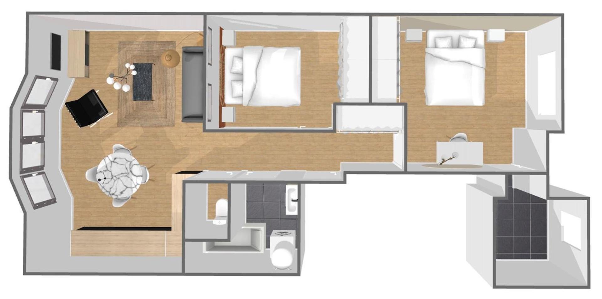 Superbe Appart. 2 En Plein Centre ! Apartment Lille