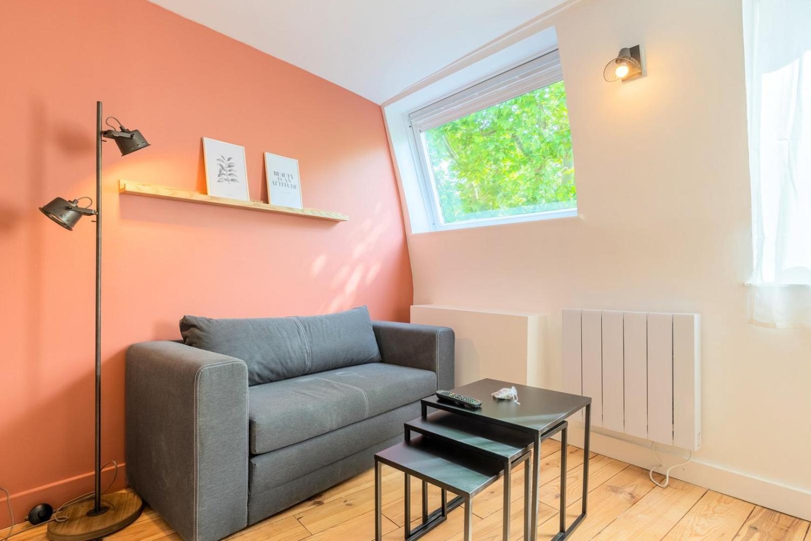 Little Duplex In Republique Beaux Arts Apartment