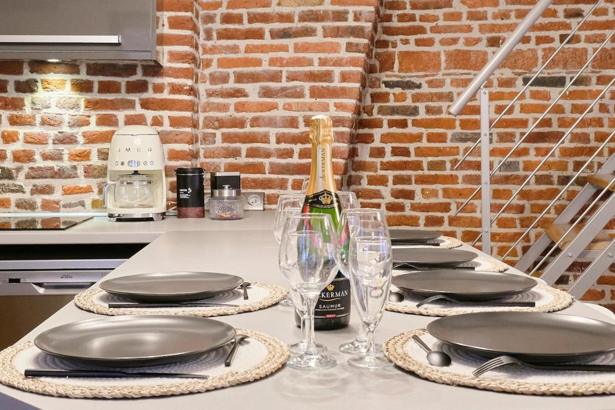 Apartment Duplex Rue Royale, Rooftop, Balneo *