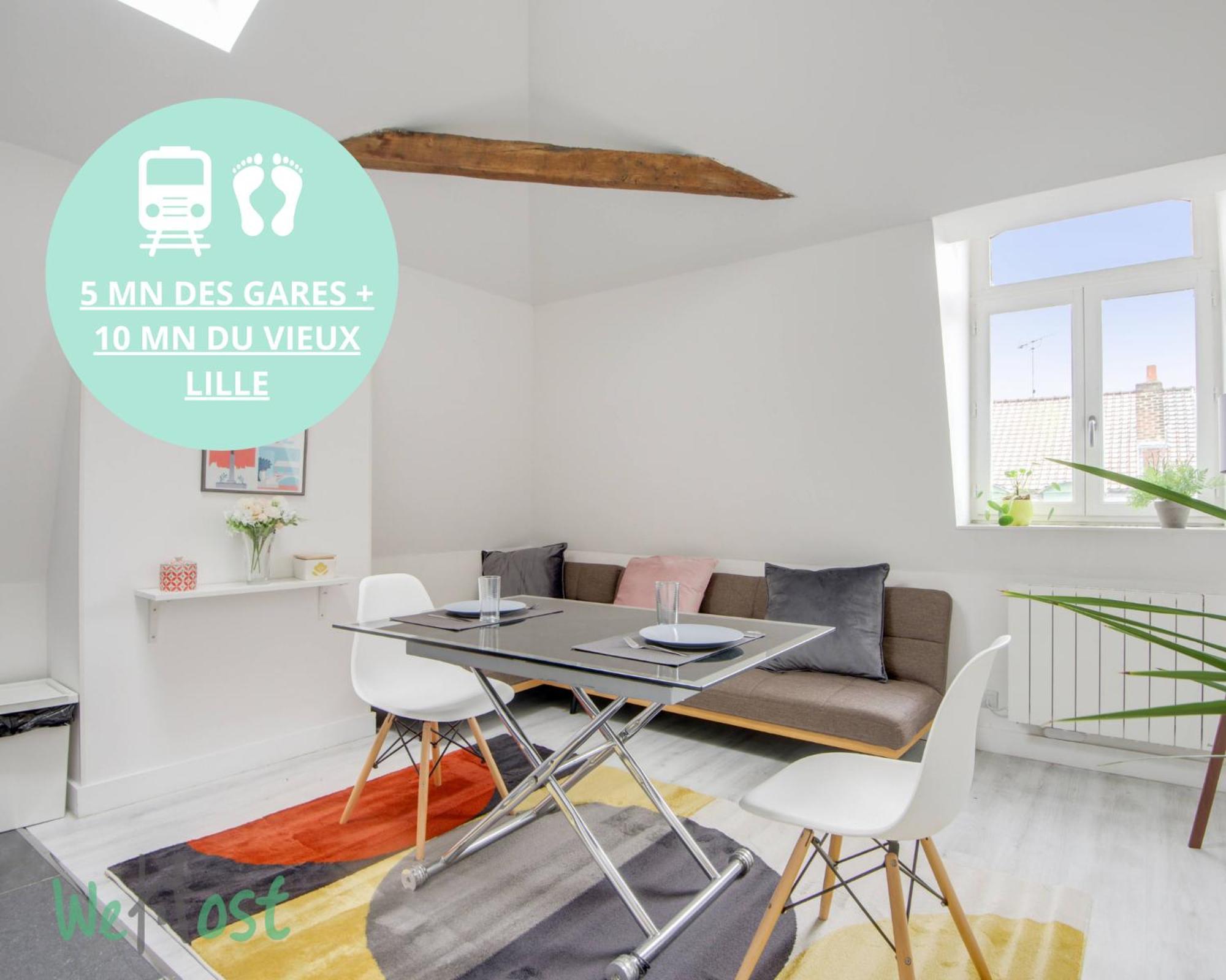 Apartment Jasmine-close To Station,grd Palais,zénith&center *