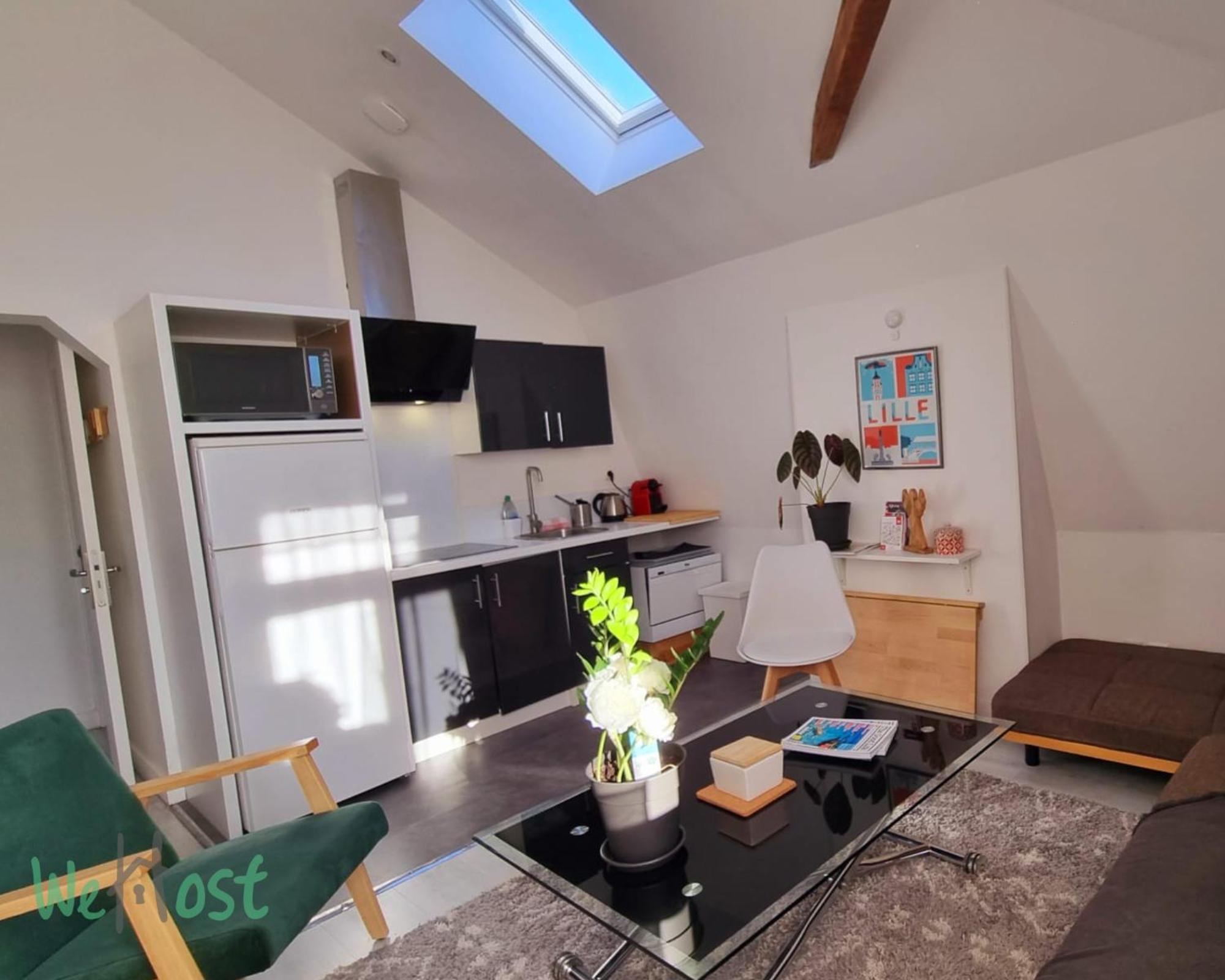 Jasmine-close To Station,grd Palais,zénith&center Apartment Lille