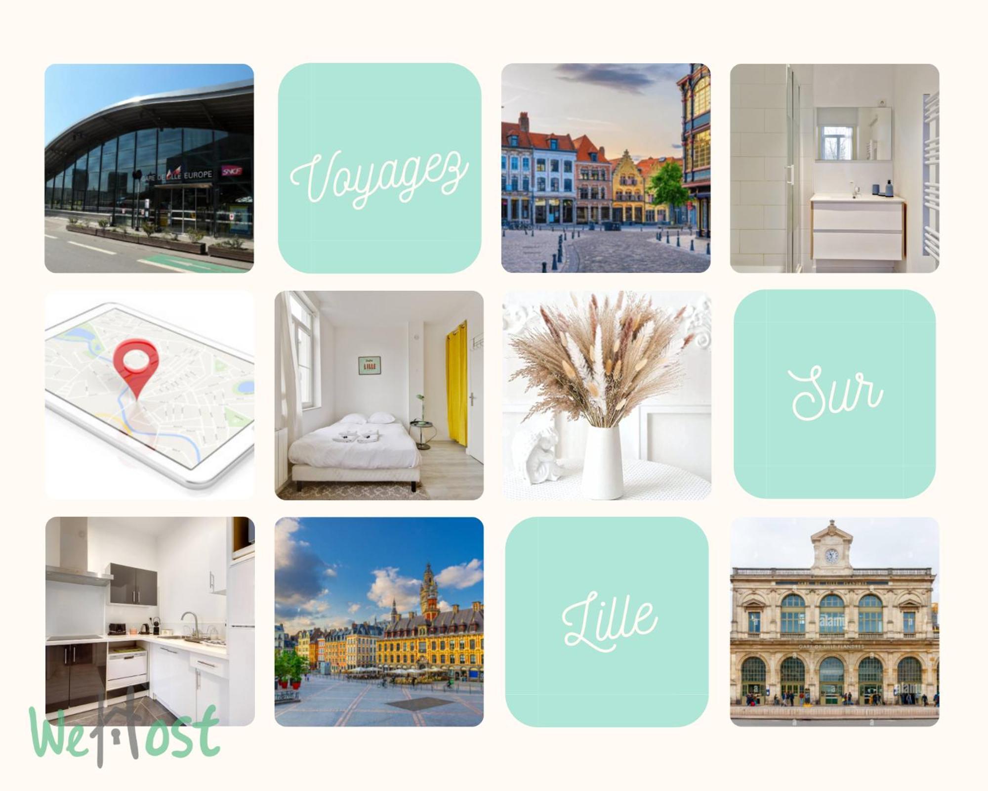 Apartment Lilly-everything On Foot,near Stations,gd Palais! Lille