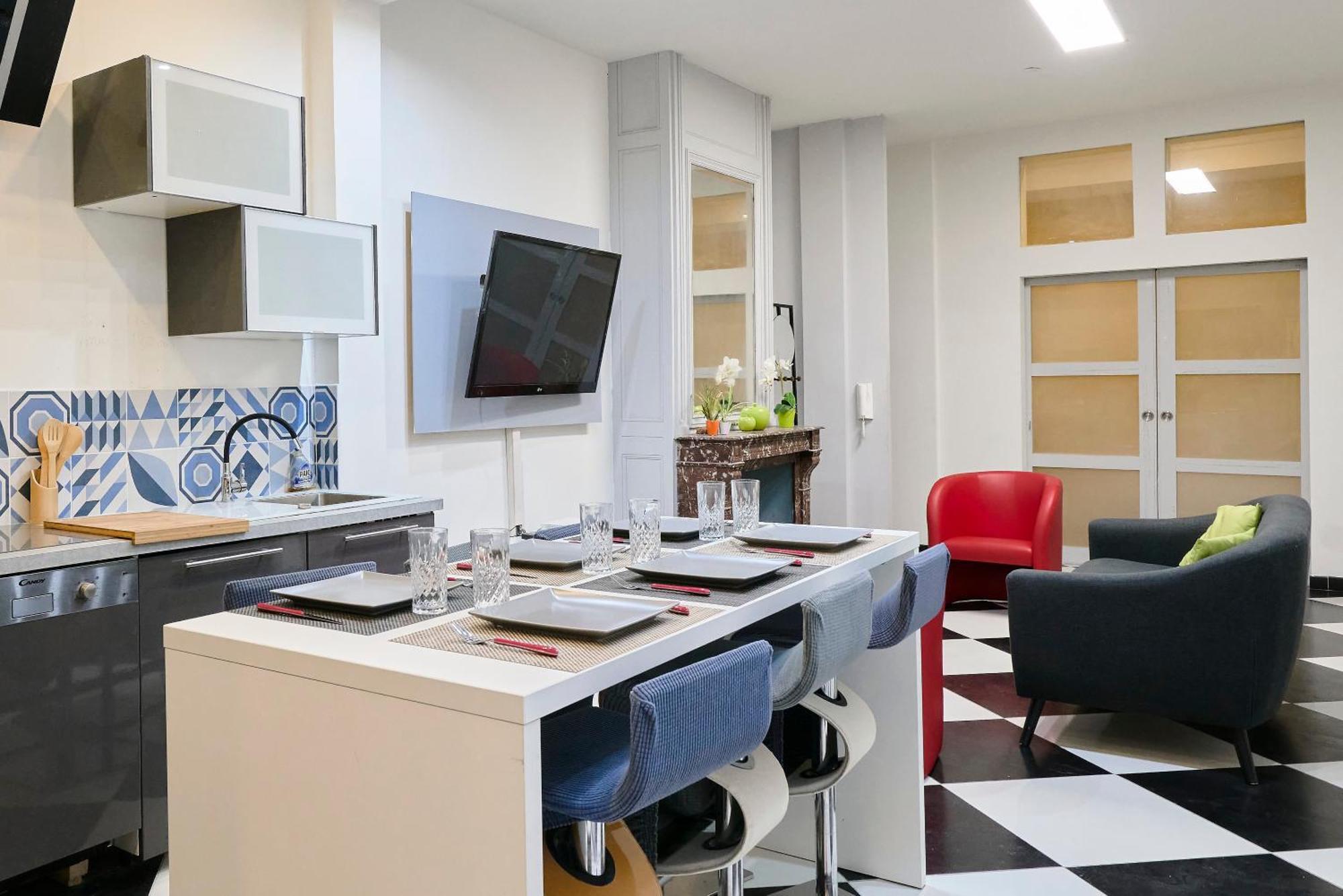 Apartment Cote Prestige Confortable 3 Babyfoot Lille