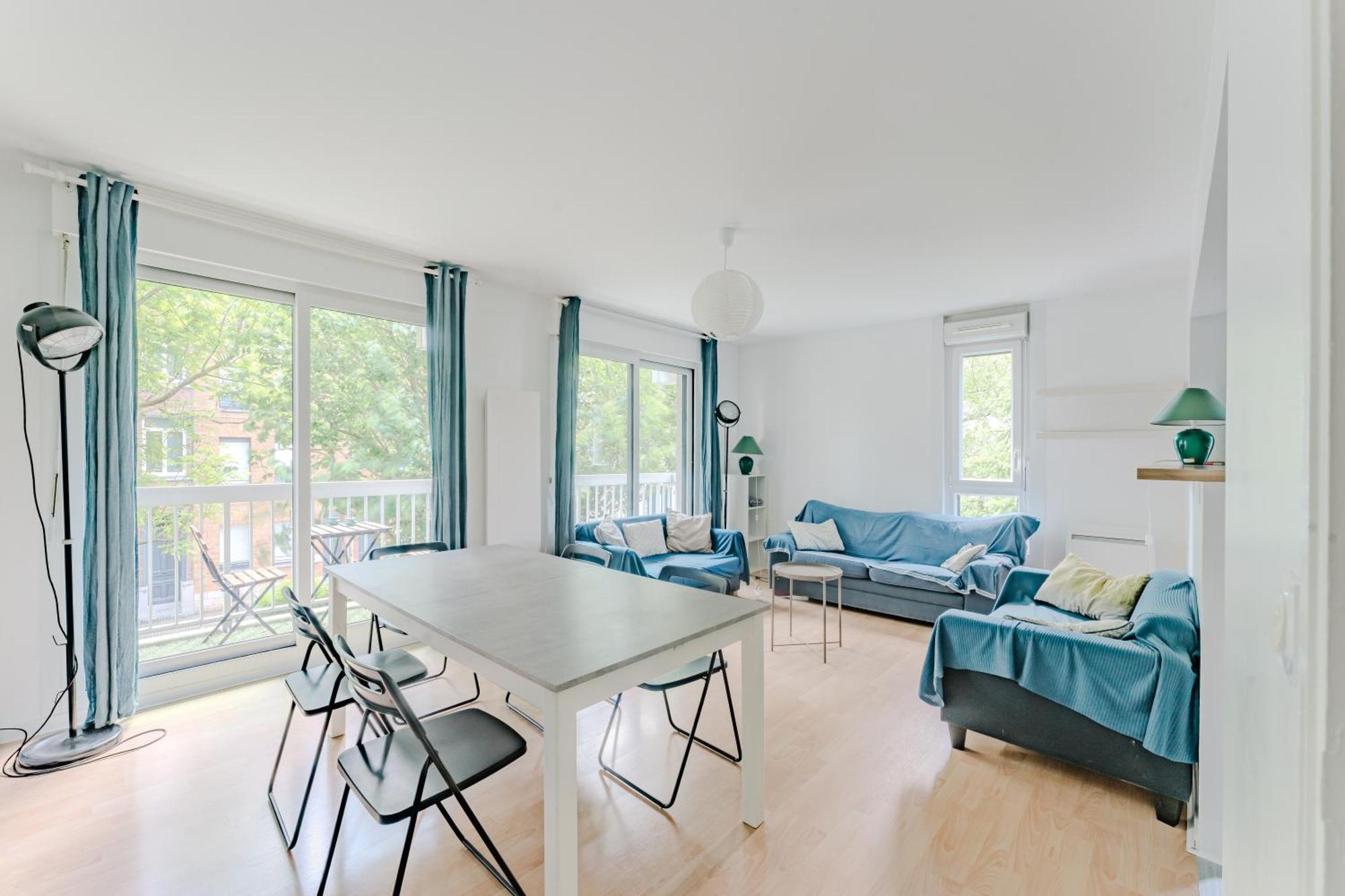 Magnifique 3 Pieces Avec Parking Prive Et Balcon Lille