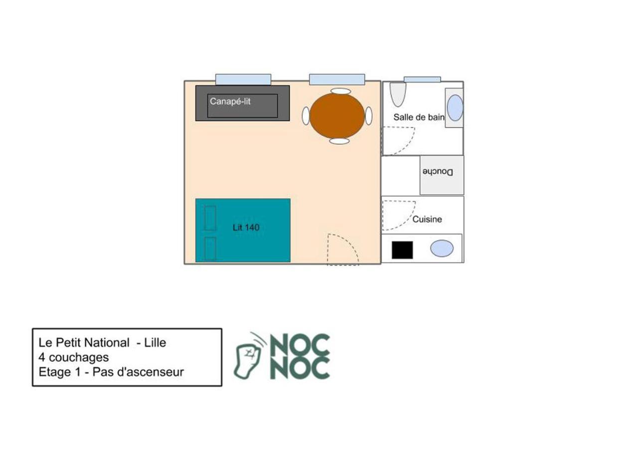 Apartment Nocnoc - Le Petit National