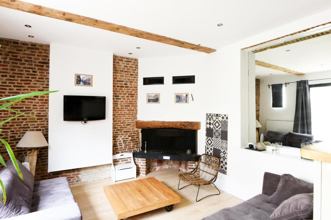 Maison Vieux 3 Parking Prive 24h24h Acces Apartamento Lille