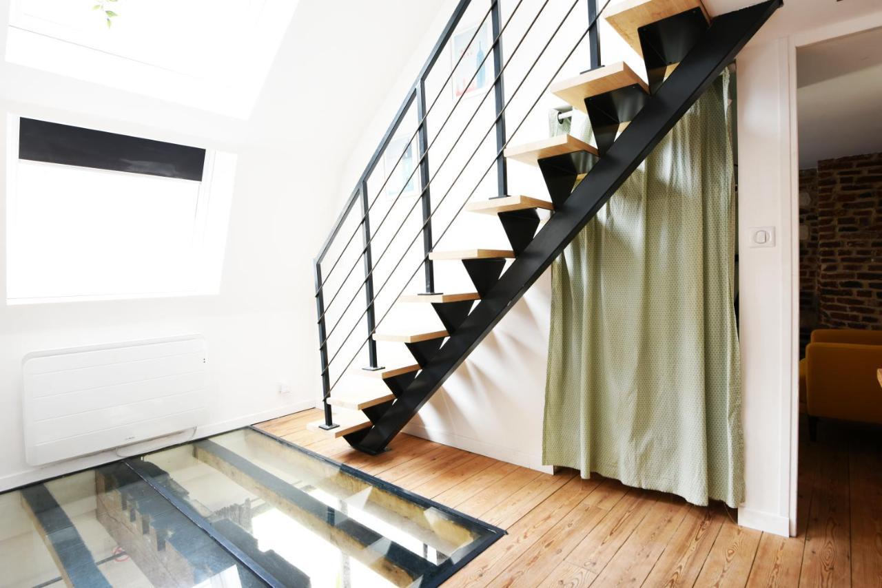 Maison Vieux 3 Parking Prive 24h24h Acces Apartamento Lille