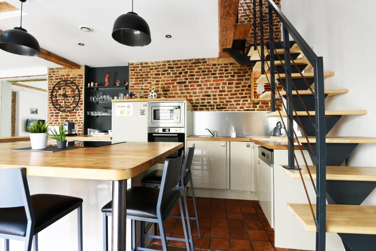 Maison Vieux 3 Parking Prive 24h24h Acces * Lille