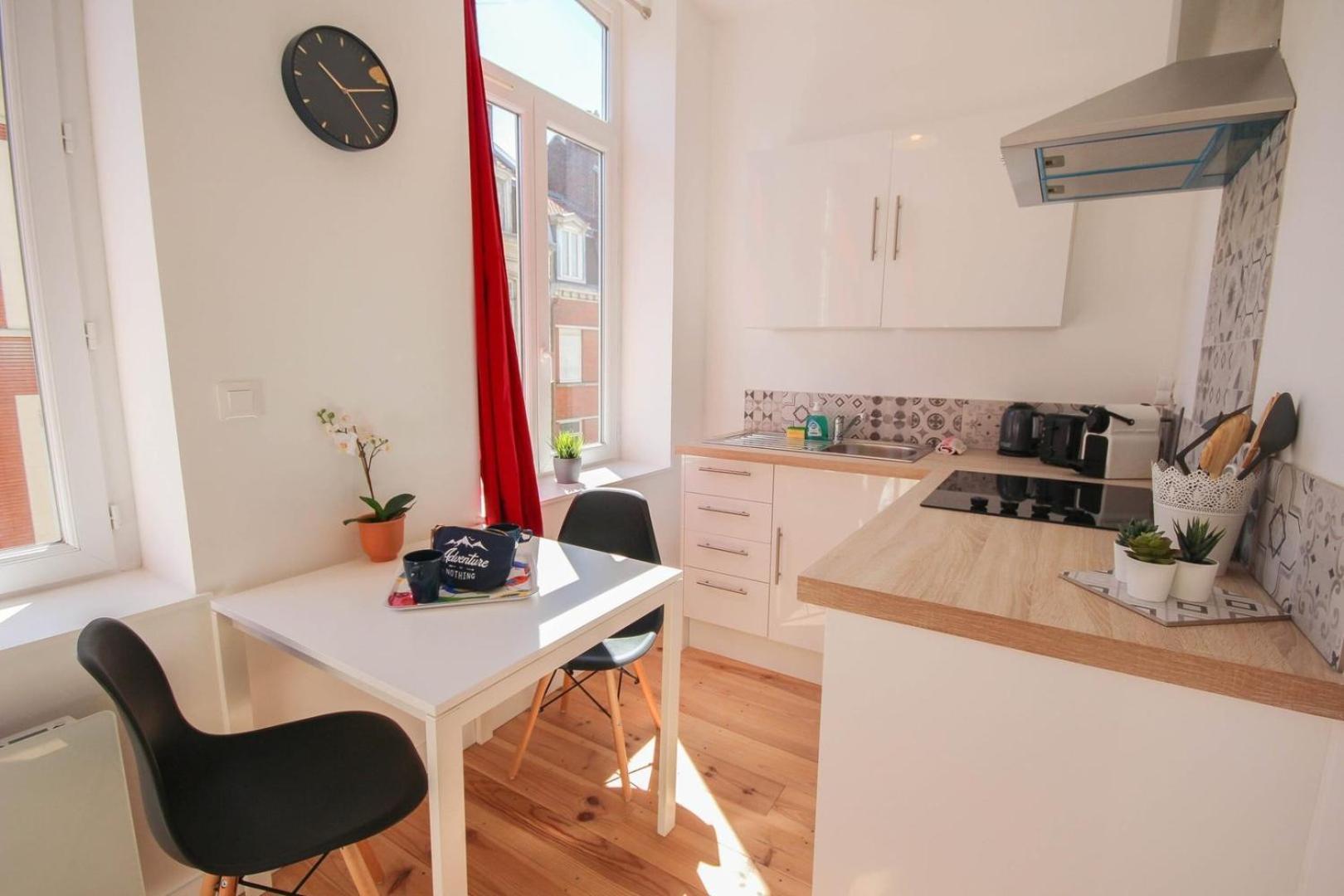 Centre- And Bright Equipped Apartment Lille