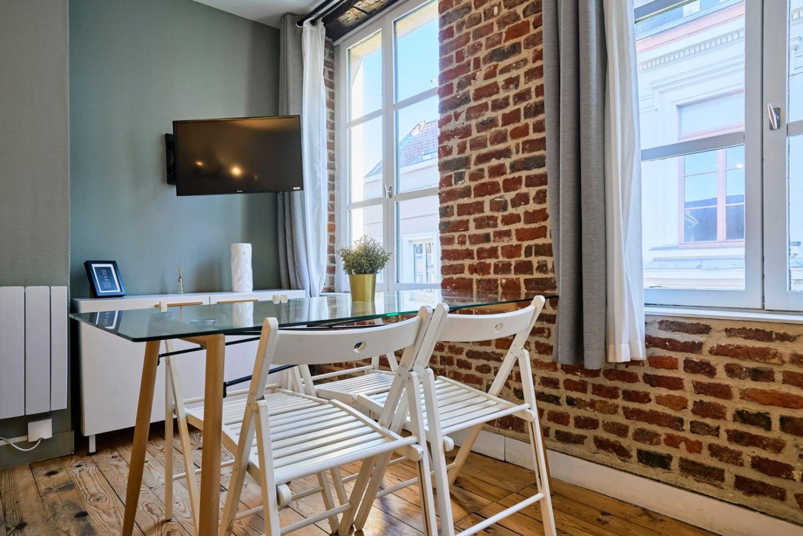 Grand-place & Vieux-lille: Equipped Duplex Apartment *