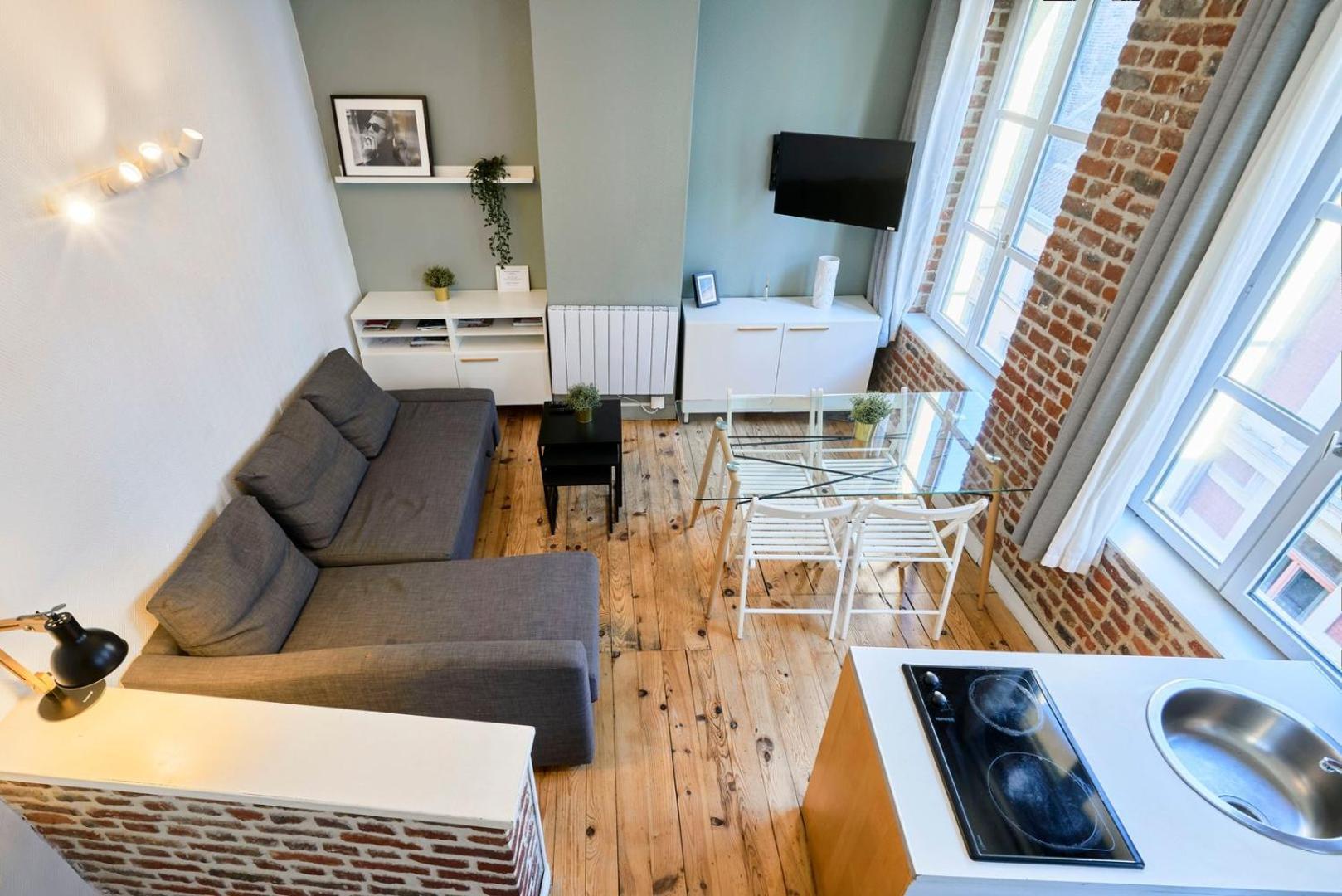 Apartment Grand-place & Vieux-lille: Equipped Duplex Lille