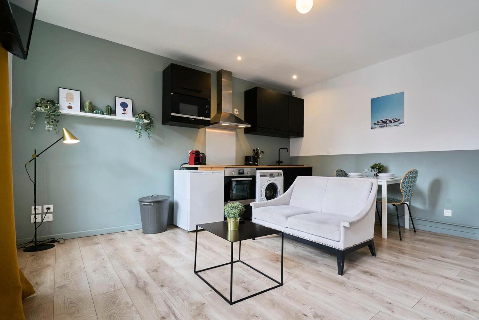 Appartement Equipe, Proche Gares
