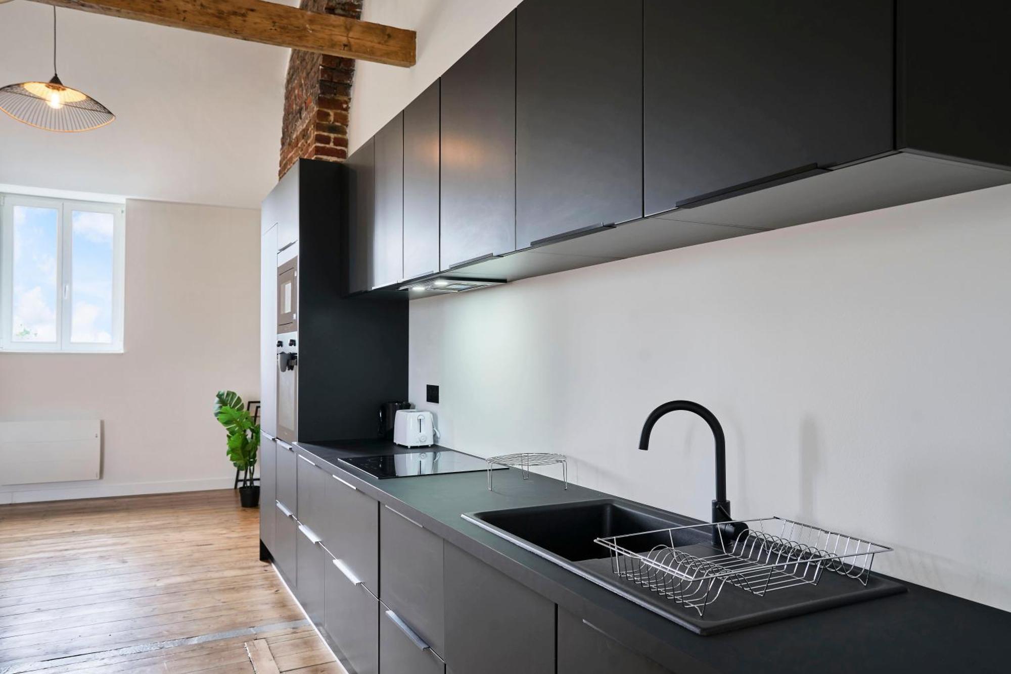 Apartment T3 Loft Authentique Hypercentre Lille