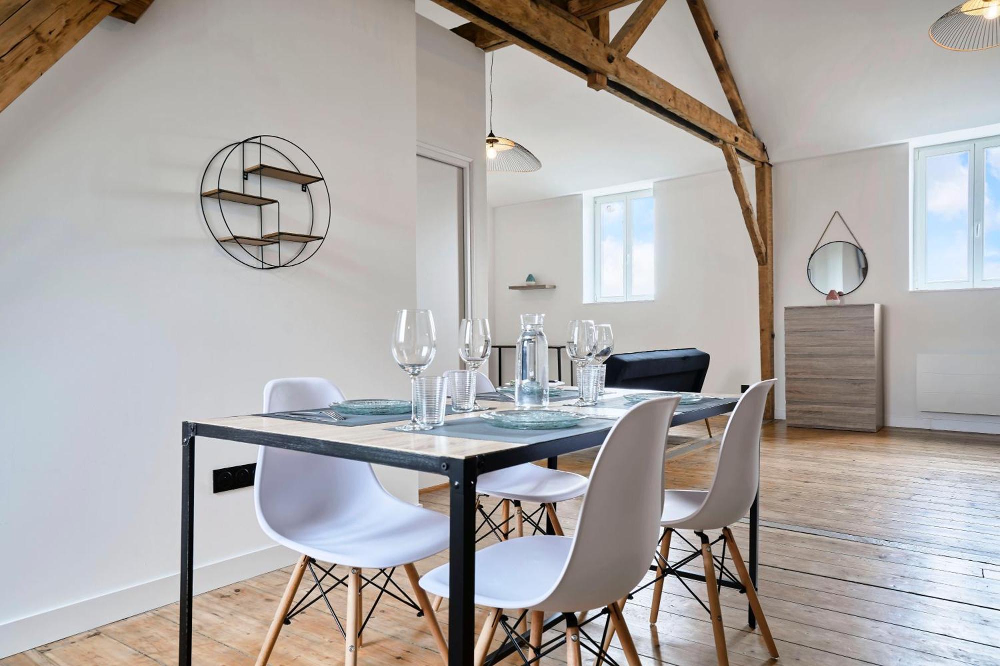 T3 Loft Authentique Hypercentre Apartment Lille