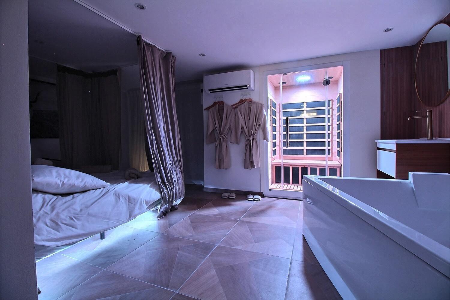 - Sauna - Baignoire Double Apartment
