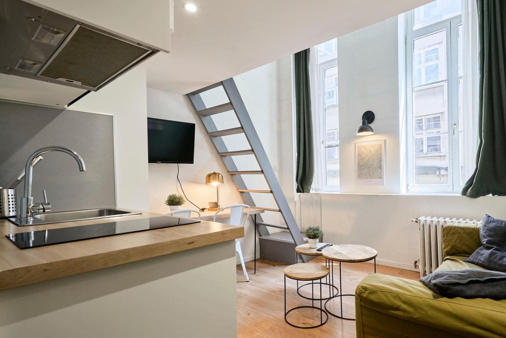 Apartment Beaux Arts : Equipe En Mezzanine Lille